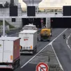 photo la circulation est interrompue pendant plusieurs minutes sur l’a11 à hauteur du tunnel d’avrillé.