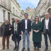 photo  pierre solé, nadia monsallier, oscar piloquet (tête de liste), mallory herouin et jean-michel monsallier ont dévoilé leur liste candidate aux municipales 2026 à alençon. 