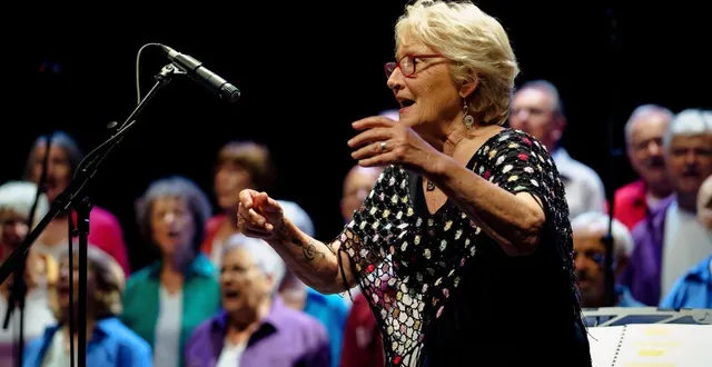 photo  tinou legrand dirigera une nouvelle fois la réunion de deux chorales pour ce concert en faveur de l’ukraine.  &copy;  archives co 