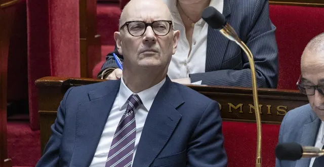 photo  le ministre de l’économie et des finances roland lescure à l’assemblée nationale lors de la séance de questions au gouvernement le 11 février 2026.  &copy;  quentin de groeve / hans lucas via afp 