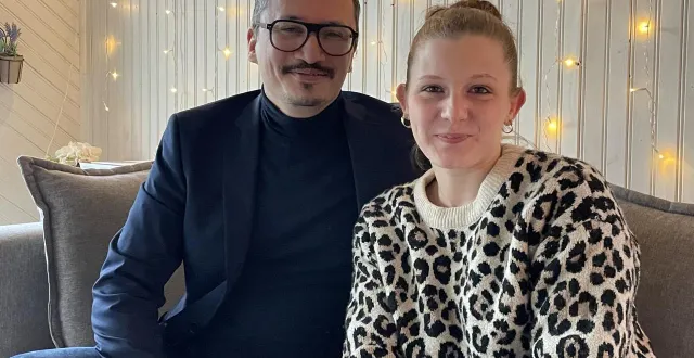 photo  james et sabrina klein viennent de fonder l’agence à deux c’est mieux.  &copy;  le maine libre 