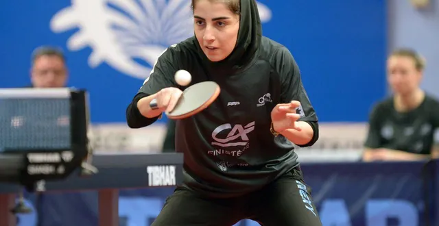 photo  l’iranienne shima safei a fait ses débuts avec quimper, cette saison, en pro a dames.  &copy;  alain vermeulen 