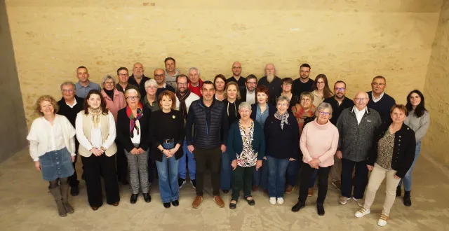 photo  frédéric matignon présente sa liste lys-haut-layon autrement.  &copy;  lys haut layon autrement 