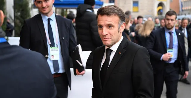 photo  emmanuel macron, à munich, le 13 février 2026. image d’illustration  &copy;  felix horhager / dpa picture-alliance via afp 