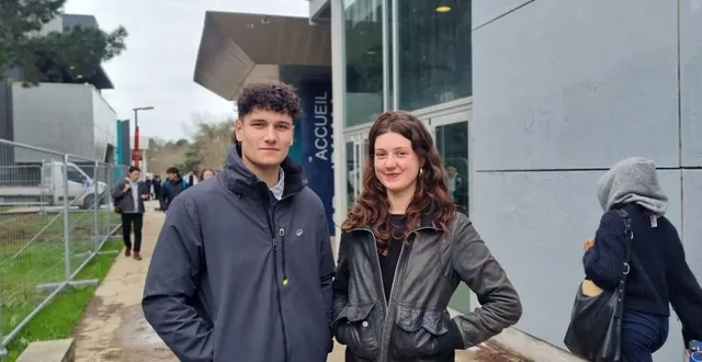 photo  eudes et lisa se sont inscrits sur les listes électorales de nantes.  &copy;  ouest-france 