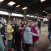 photo l’école alexandre-jardin en visite à la ferme de la motte du four à chazé-sur-argos.