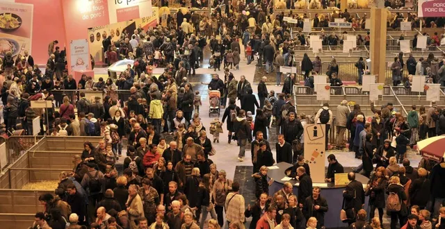 photo  le salon de l’agriculture attire chaque année plusieurs centaines de milliers de visiteurs.  &copy;  photo d’illustration - archives le maine libre - hervé petitbon 