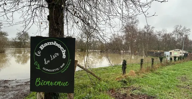 photo  cette semaine, des clients de la guinguette de thorée-les-pins (sarthe) la bamboche du loir sont venus aider à sauver des eaux tout ce qui pouvait l’être face aux inondations.  &copy;  ouest-france 