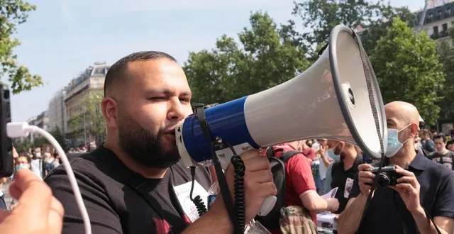 photo  la liste « reprendre le mans aux politiciens professionnels », soutenue par révolution permanente, organise son meeting ce dimanche 22 mars 2026, au mans (sarthe)..  &copy;  polyvios anemoyannis / hans lucas via reuters 