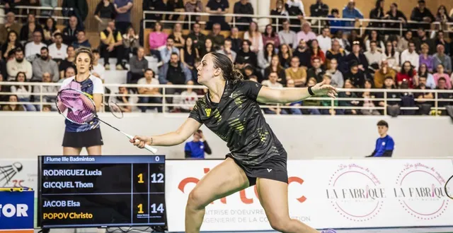 photo  lucia rodriguez lors de son match en simple.  &copy;  lucas thuaudet 