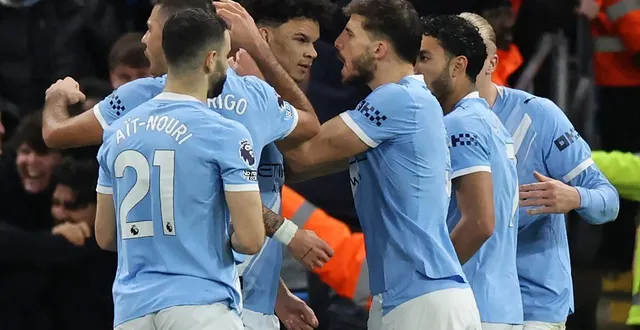 photo  manchester city a dominé newcastle, ce samedi 21 février, en premier league.  &copy;  darren staples / afp 