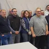 photo  les membres du cyclo-randonneurs pomjeannais avant leur assemblée générale. 