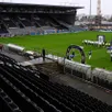 photo  le stade raymond-kopa, en novembre 2020, lors d’un sco-nice à huis clos. 