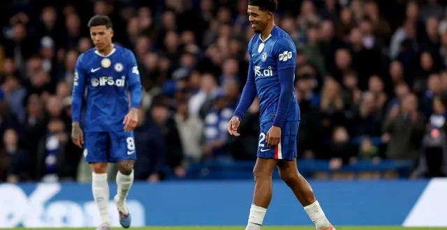 photo  exclu, wesley fofana a été la cible d’insultes racistes sur les réseaux sociaux.  &copy;  getty images via afp 