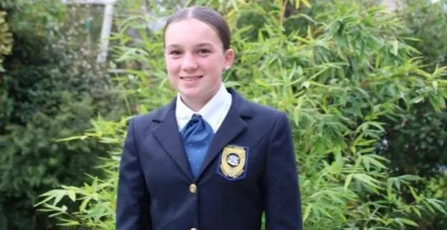 photo  lilou saunier, 15 ans, évoque son début de parcours afin de devenir officier d’infanterie dans l’armée de terre.  &copy;  ouest-france 