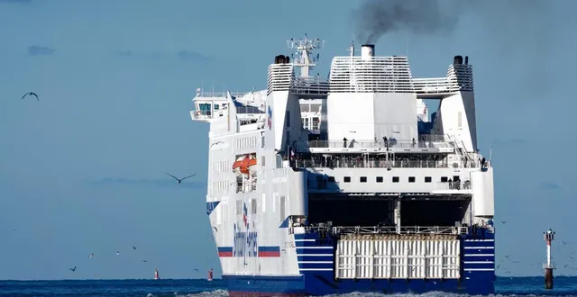 photo  le ferry « mont-saint-michel » de la compagnie brittany ferries est touché par un problème de plomberie. illustration.  &copy;  jean-michel niester / archives ouest-france 