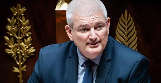 photo  olivier falorni, député modem, est candidat aux municipales à la rochelle.  &copy;  hans lucas via afp 