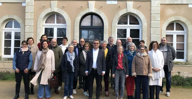 photo  les candidats de la liste dynamisme et bien vivre.  &copy;  co 