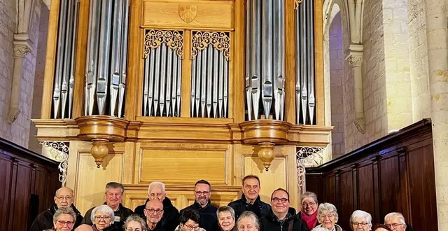 photo  les amis de l’orgue de cheviré-le-rouge lors de leur assemblée générale.  &copy;  co 