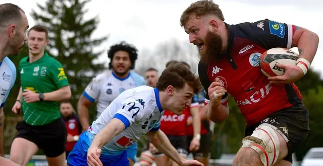 photo  mathieu tixier était titulaire pour la huitième fois de la saison, ce samedi 21 février à bourgoin-jallieu.  &copy;  co - marie delage 