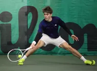 photo  pierre antoine faut (issy-les-moulineaux) a dominé florent lagarrigue (lpr) en deux sets (6-3, 6-1). 