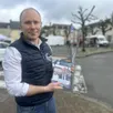 photo  le candidat aux élections municipales de sablé-sur-sarthe benoit nicolardot, tête de liste de « tous pour sablé », était le premier à dévoiler son programme ce samedi 21 février 2026. 