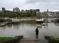 photo  à la station vigicrues de basse-chaîne, la maine a baissé de plusieurs centimètres depuis dimanche soir. 