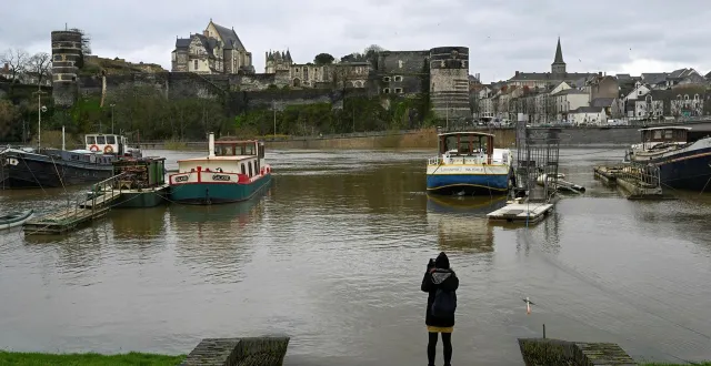 photo  à la station vigicrues de basse-chaîne, la maine a baissé de plusieurs centimètres depuis dimanche soir.  &copy;  archives co - laurent combet 