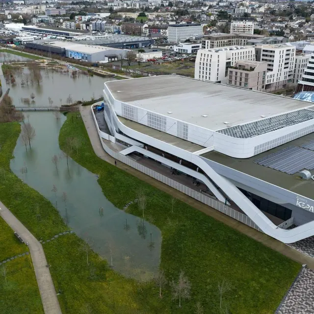 photo angers, 18/02/2026. la patinoire de l’iceparc à angers va pouvoir rouvrir ses portes dès ce lundi soir, d’après le maire.  ©  josselin clair