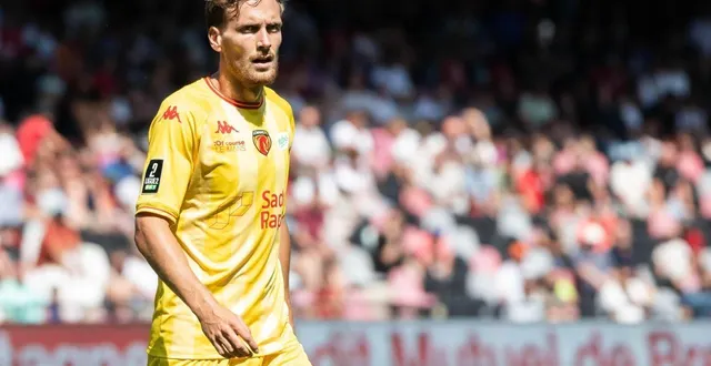 photo  milan robin lors de son premier match officiel sous les couleurs mancelles, face à guingamp, le 9 août 2025.  &copy;  kévin guyot / ouest-france 