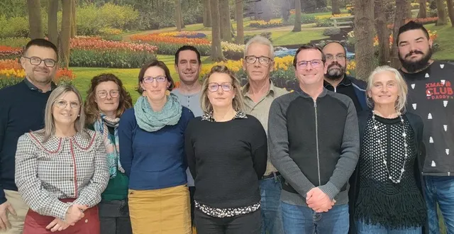 photo  luc bernard, candidat aux élections municipales a présenté sa liste « ensemble pour servir courgenard ».  &copy;  photo fournie par luc bernard 
