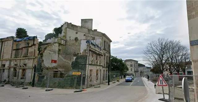 photo  l’immeuble présente de grandes fragilités.  &copy;  capture d'écran google maps 