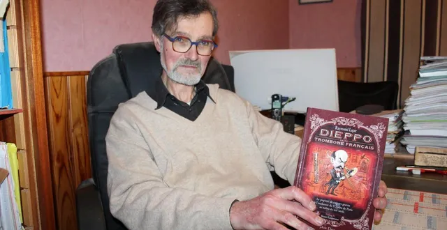 photo  après le trombone à travers les âges, publié en 2001, raymond lapie signe là son deuxième livre.  &copy;  ouest-france 