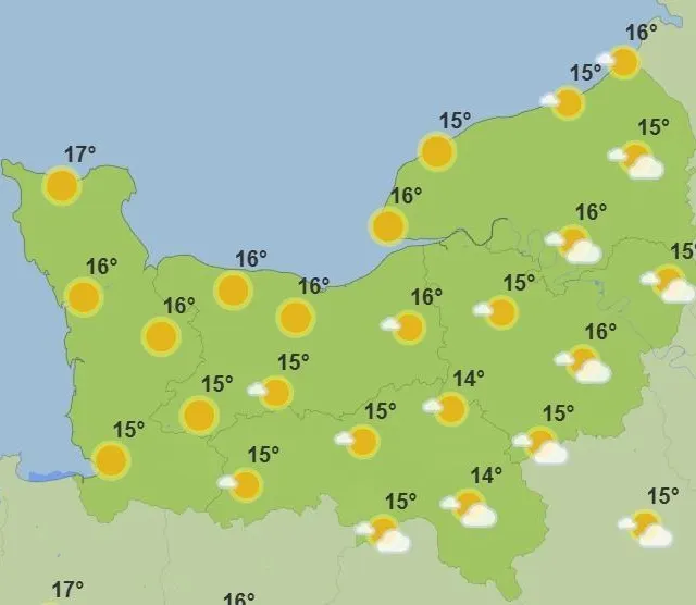 photo les prévisions de météo france pour ce mardi 24 février 2026 après-midi.  ©  capture d'écran / météo france