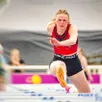 photo  la hurdleuse sarthoise coline béreau a battu son record personnel sur 60 m. 