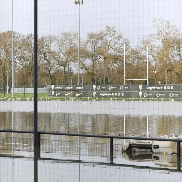photo la baumette est encre inondée en ce début de semaine.  ©  philippe naudin