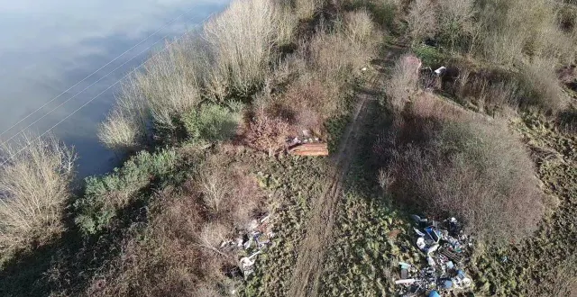 photo  la zone de la tournerie reste une décharge à ciel ouvert, à proximité d’une zone labellisée natura 2000.  &copy;  archives ouest-france 