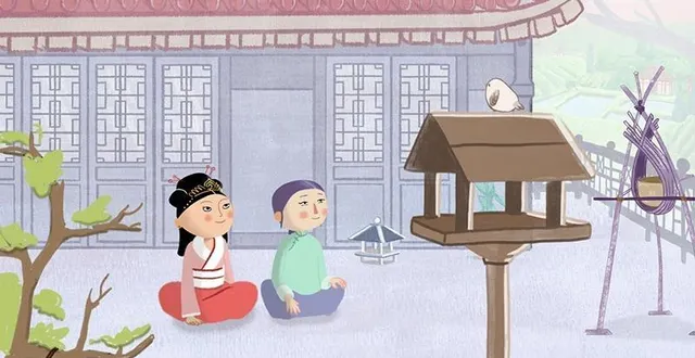 photo  « la princesse et le rossignol », de paul jadoul, rémi durin, arnaud demuynck.  &copy;  cinéma public films 