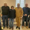 photo de gauche à droite : bernard osmont, jean-paul doron, jean-pierre cicé, rémy chanteloup, philippe bigot, jacky lenoble, gérard gravel, philippe nortur.