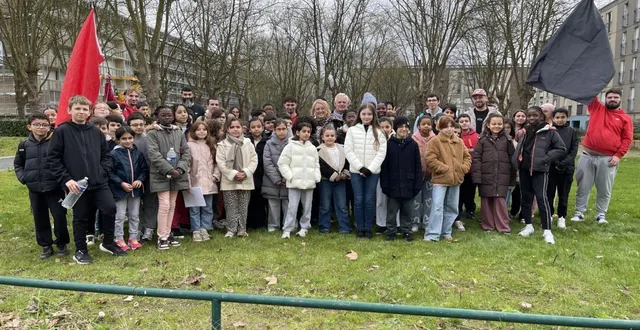photo  vendredi, plus de soixante jeunes ont participé au jeu allonnes express.  &copy;  le maine libre 
