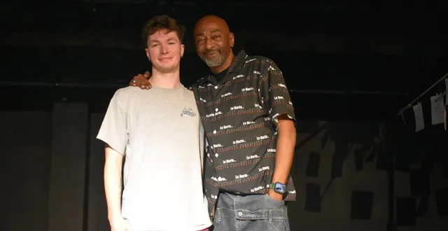 photo  jules pasteau et lhacen hamed ben bella proposent un dialogue entre danse contemporaine et cultures urbaines dans cette création inspirée du horla.  &copy;  ouest-france 