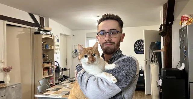 photo  flavien reuzé vient d’ouvrir son entreprise de pet-sitting à la flèche (sarthe).  &copy;  ouest france 