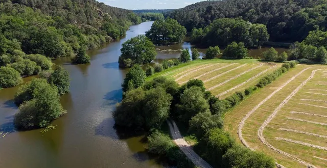photo  l’accident a eu lieu lors d’une battue aux sangliers à proximité de l’île-aux-pies à bains-sur-oust.  &copy;  jean-michel niester / archives ouest-france 
