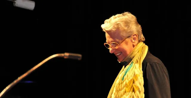 photo  la compositrice française éliane radigue, pionnière de la musique électronique, est décédée à l’âge de 94 ans.  &copy;  aude paget/ina via afp 