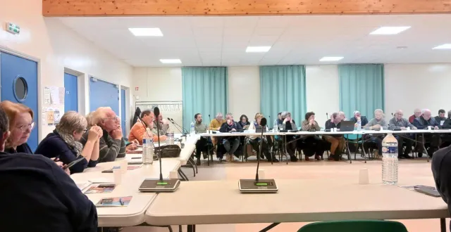 photo  il s’agissait de la dernière séance du conseil communautaire des vam, de cette mandature.  &copy;  ouest-france 