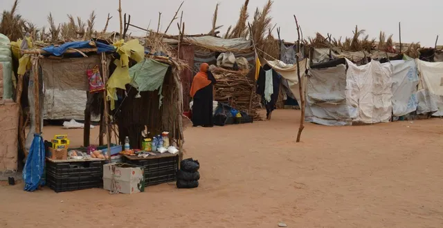photo  de nombreux soudanais ont fui la guerre pour se réfugier à koufra, en libye.  &copy;  maryline dumas/ouest-france 