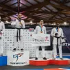 photo  le manceau romain melfort (troisième en partant de la gauche), médaillé de bronze aux championnats de france, le 22 février 2026. 