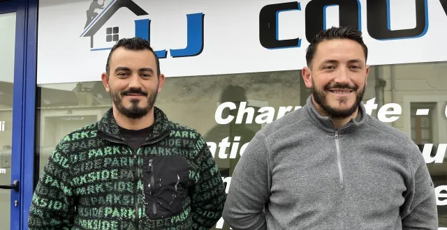 photo  la ferté-bernard, février 2026. les frères jessy et jason laplace ont désormais leur propre enseigne dans la rue victor-hugo de la ferté-bernard.  &copy;  le maine libre 