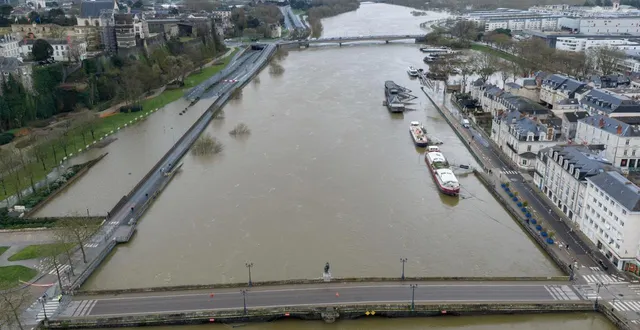 photo  angers, le 23 février 2026. la ville d’angers utilise un outil numérique pour anticiper des décisions liées aux inondations.  &copy;  co - josselin clair 