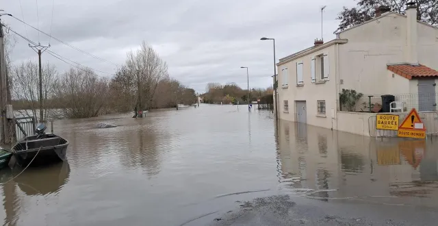 photo  à orée-d’anjou, de nombreuses routes avaient dû être barrées.  &copy;  archives ouest-france 